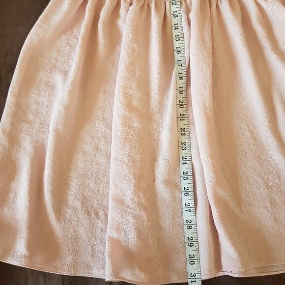 Wilfred Aritzia Women's Dress Babydoll Sz  XS Y2K Soft Girl Boho, Bohemian Pink - Picture 12 of 12